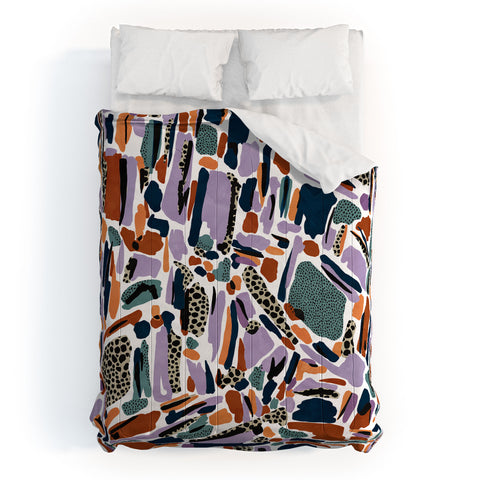 Marta Barragan Camarasa Colorful artistic abstract G90 Comforter