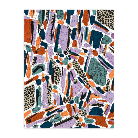 Marta Barragan Camarasa Colorful artistic abstract G90 Puzzle