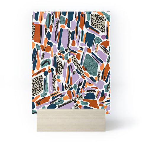 Marta Barragan Camarasa Colorful artistic abstract G90 Mini Art Print
