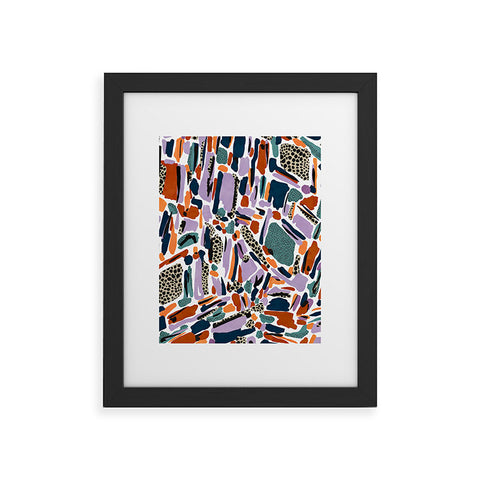 Marta Barragan Camarasa Colorful artistic abstract G90 Framed Art Print