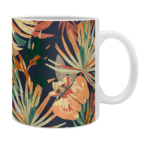 Marta Barragan Camarasa Dark tropical botanical wild A Coffee Mug