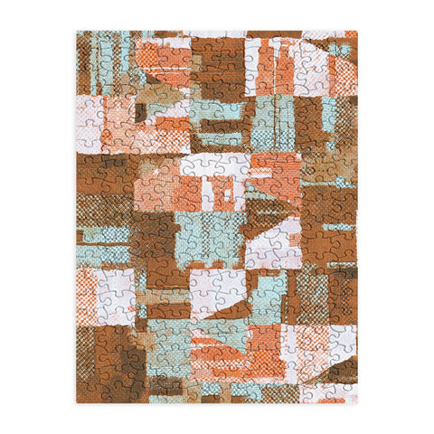Marta Barragan Camarasa Desert textile cutout pattern Puzzle