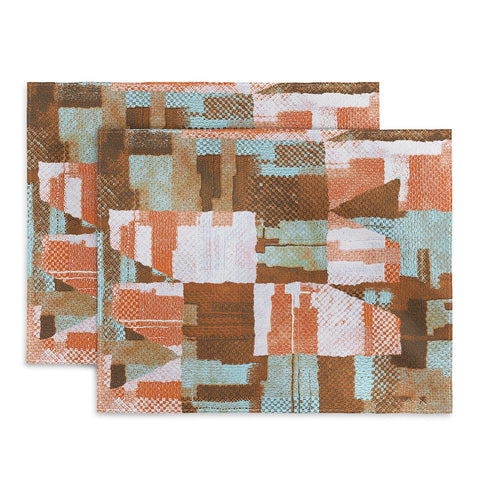 Marta Barragan Camarasa Desert textile cutout pattern Placemat