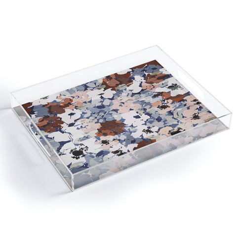 Marta Barragan Camarasa Distorted garden tiles 3M Acrylic Tray
