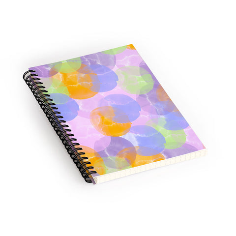 Marta Barragan Camarasa Dots summer colors A Spiral Notebook