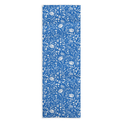 Marta Barragan Camarasa Floral perennial pleasure W Yoga Towel