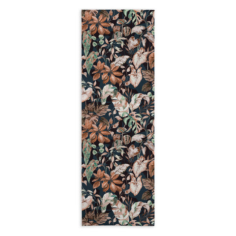 Marta Barragan Camarasa Lush vintage dark jungle II Yoga Towel