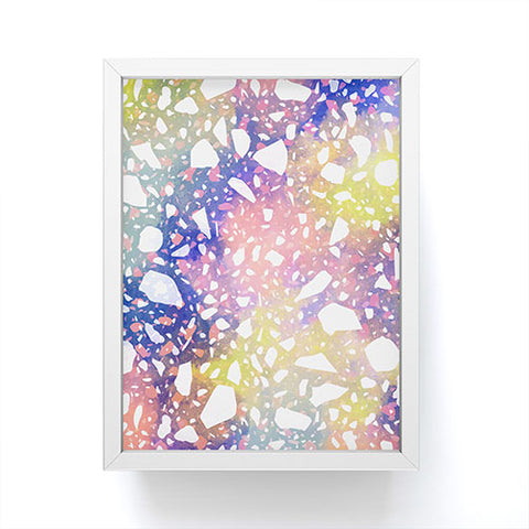 Marta Barragan Camarasa Modern colorful terrazzo 03 Framed Mini Art Print