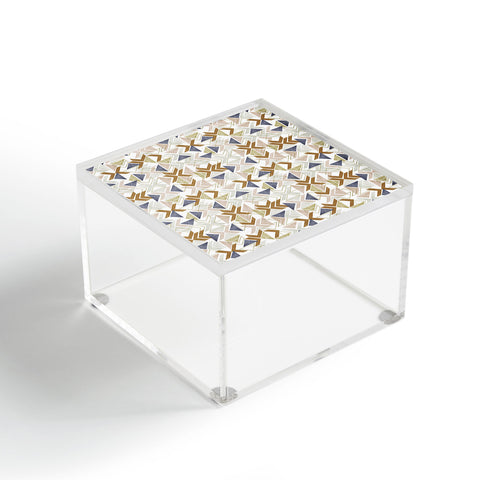 Marta Barragan Camarasa Modern geometric boho 3S Acrylic Box