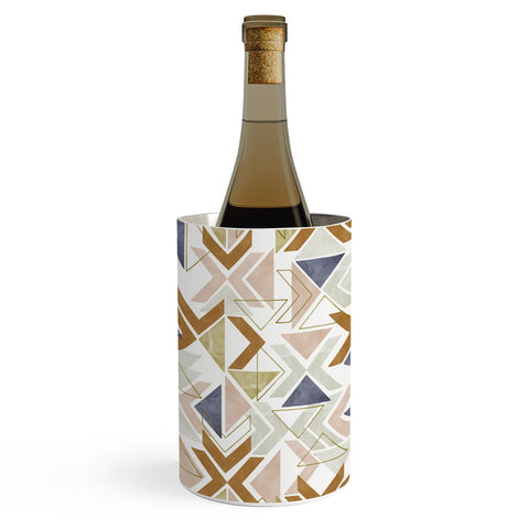 Marta Barragan Camarasa Modern geometric boho 3S Wine Chiller