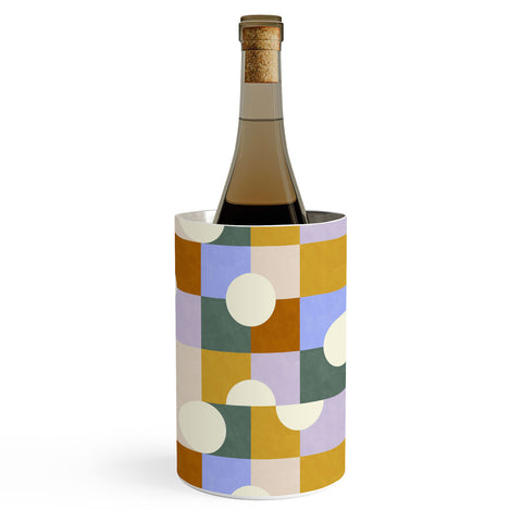 Marta Barragan Camarasa Mosaic geometric forms DP Wine Chiller