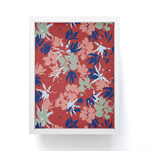 Marta Barragan Camarasa Paintbrush garden blooms B Framed Mini Art Print