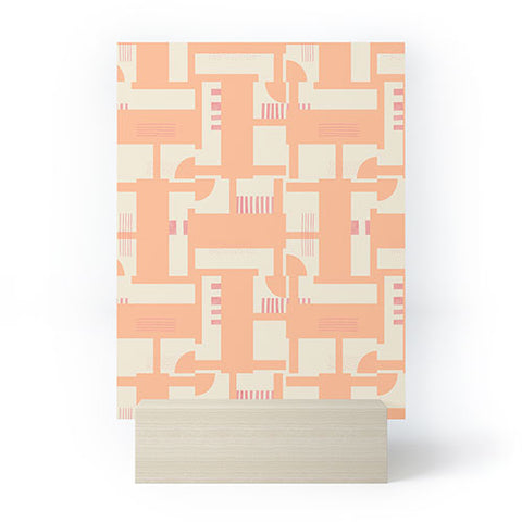 Marta Barragan Camarasa Playful geometric stripes PF Mini Art Print