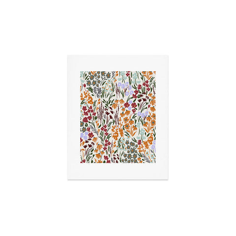 Marta Barragan Camarasa Spring flowery meadow 02 Art Print