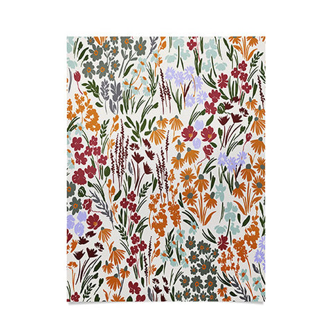 Marta Barragan Camarasa Spring flowery meadow 02 Poster