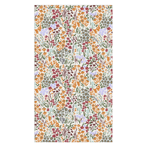 Marta Barragan Camarasa Spring flowery meadow 02 Tablecloth