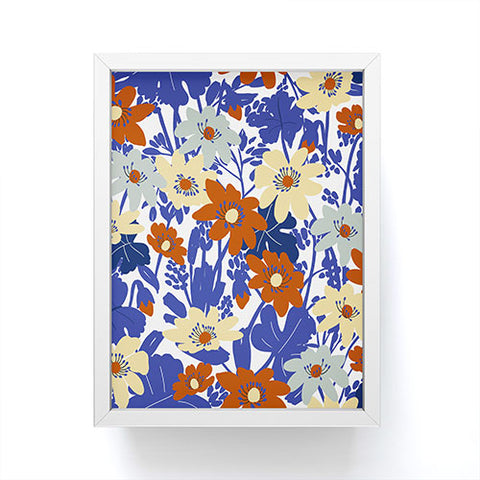 Marta Barragan Camarasa Spring garden strokes 23 Framed Mini Art Print
