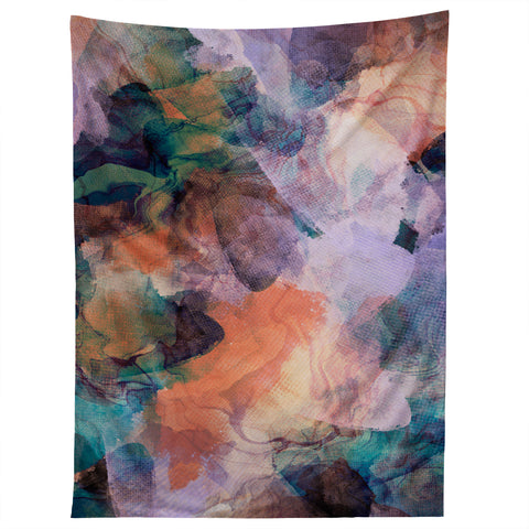 Marta Barragan Camarasa Stains artistic brushes 5 Tapestry