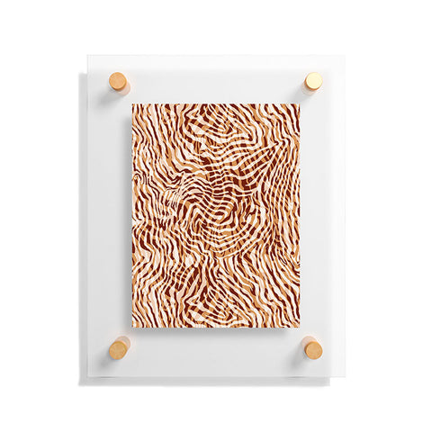 Marta Barragan Camarasa Waves modern wild AP Floating Acrylic Print