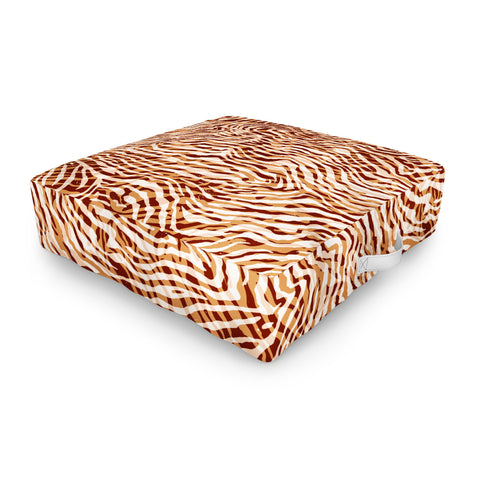 Marta Barragan Camarasa Waves modern wild AP Outdoor Floor Cushion