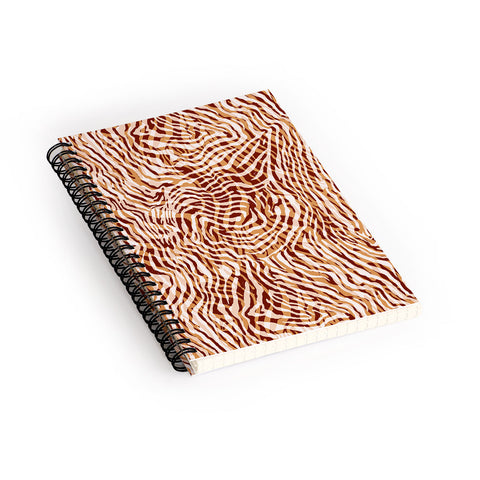 Marta Barragan Camarasa Waves modern wild AP Spiral Notebook