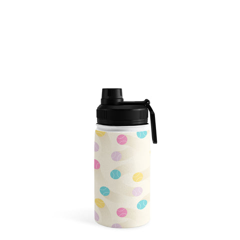 marufemia Colorful pastel tennis balls Water Bottle