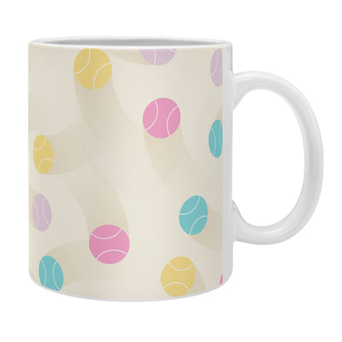 marufemia Colorful pastel tennis balls Coffee Mug