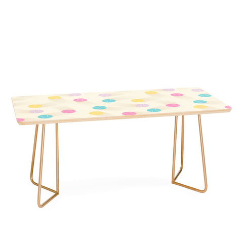 marufemia Colorful pastel tennis balls Coffee Table