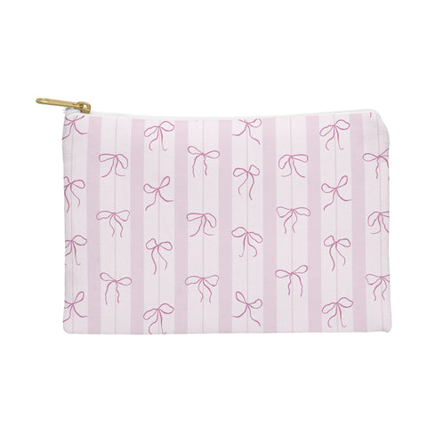 marufemia Coquette pink bows Pouch