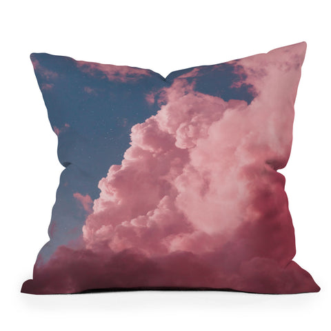 Matias Alonso Revelli pink dreams III Outdoor Throw Pillow