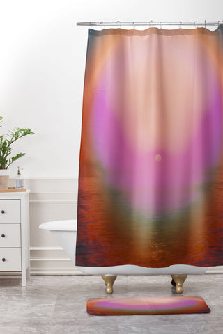 Matias Alonso Revelli teardrops I Shower Curtain And Mat