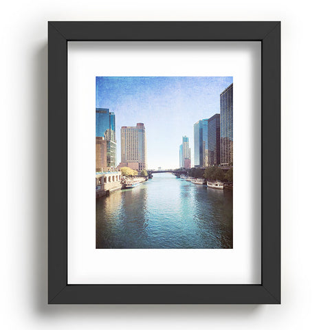 Maybe Sparrow Photography Chicago River Recessed Framing Rectangle