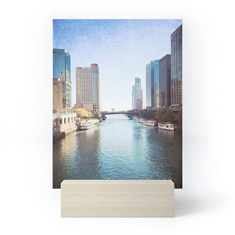 Maybe Sparrow Photography Chicago River Mini Art Print