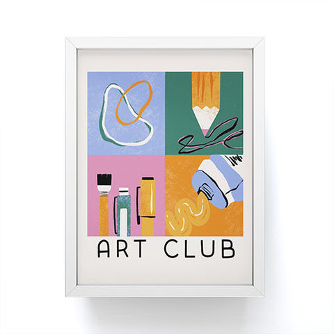 Megan Roy Art Club Framed Mini Art Print