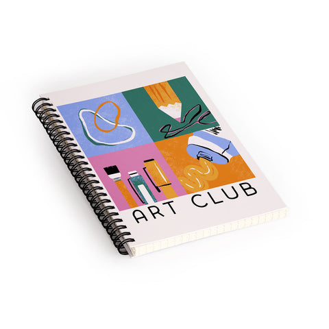Megan Roy Art Club Spiral Notebook