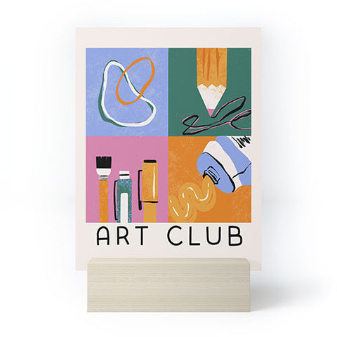 Megan Roy Art Club Mini Art Print