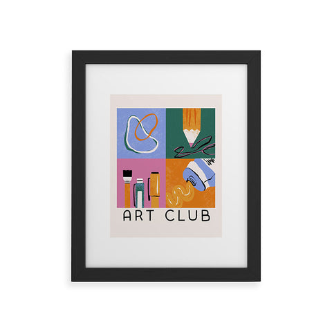 Megan Roy Art Club Framed Art Print