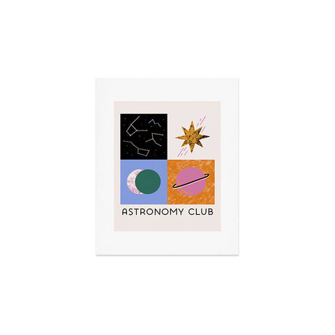 Megan Roy Astronomy Club I Art Print