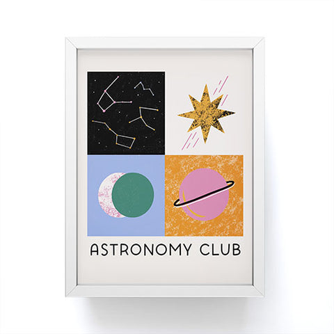 Megan Roy Astronomy Club I Framed Mini Art Print