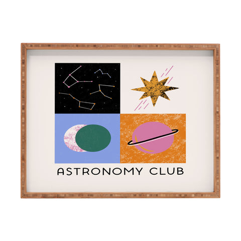 Megan Roy Astronomy Club I Rectangular Tray