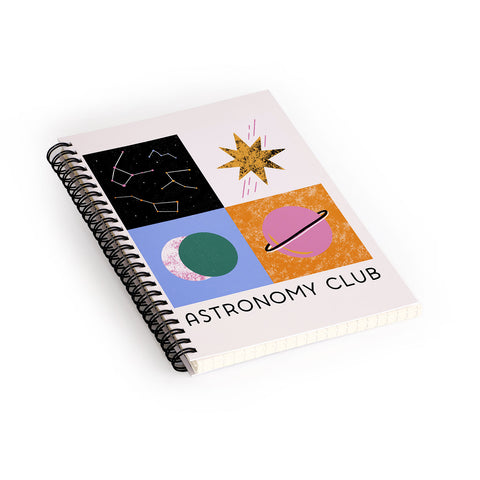 Megan Roy Astronomy Club I Spiral Notebook