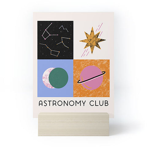 Megan Roy Astronomy Club I Mini Art Print