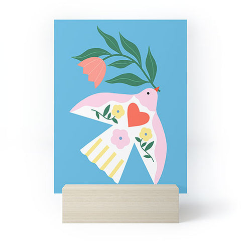 Melissa Donne Botanical Bird I Mini Art Print