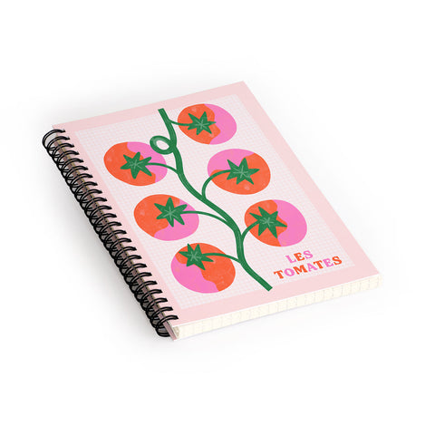 Melissa Donne Les Tomates Spiral Notebook