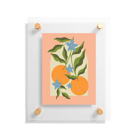 Melissa Donne Orange Branch Floating Acrylic Print