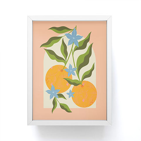 Melissa Donne Orange Branch Framed Mini Art Print