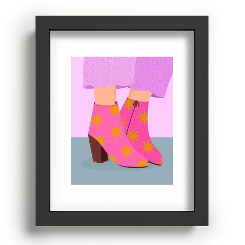 Melissa Donne Party Boots Recessed Framing Rectangle