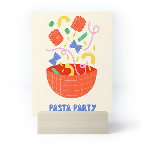 Melissa Donne Pasta Party Mini Art Print