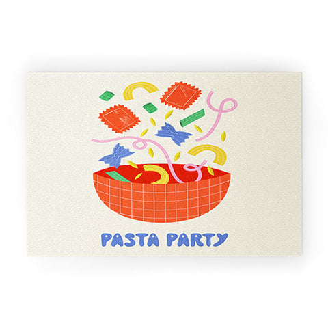 Melissa Donne Pasta Party Welcome Mat