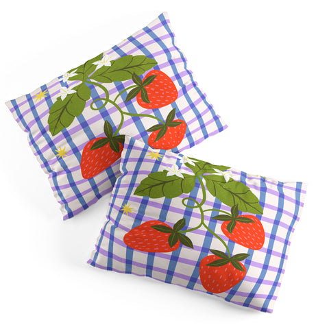Melissa Donne Strawberries and Stars Pillow Shams